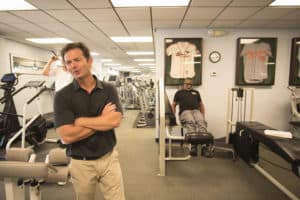 Therapy and Sports Center patrons using the exercise equipment